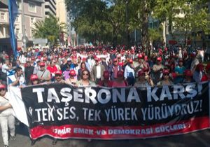 İzmir’de binler taşerona karşı alanda! 