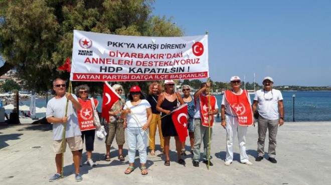 Datça dan Diyarbakır annelerine destek