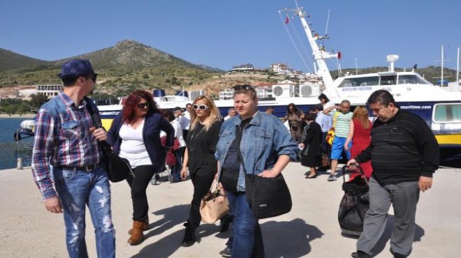 Datça dan Yunan adalarına günübirlik tur hazırlığı