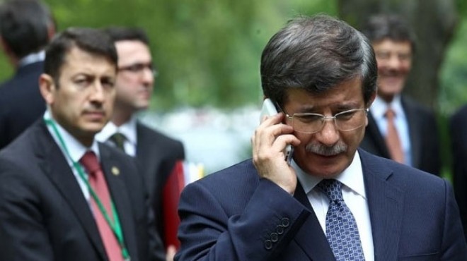 Davutoğlu ndan Gül e sürpriz telefon!