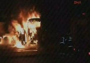 Antalya da feci kaza: 5 kişi yanarak can verdi