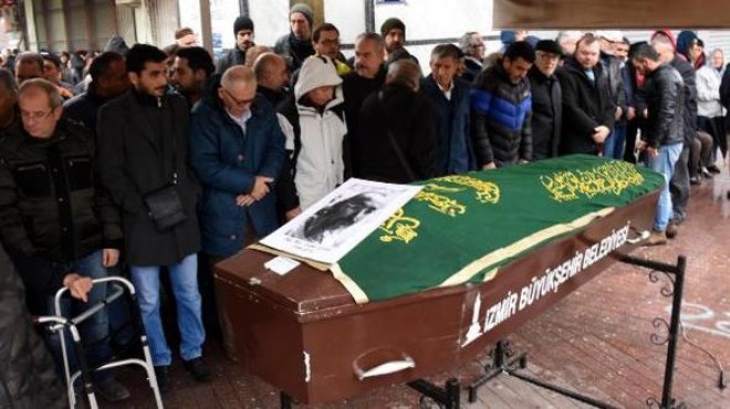 Denizli de hayatını kaybeden öğretim üyesine İzmir de son görev