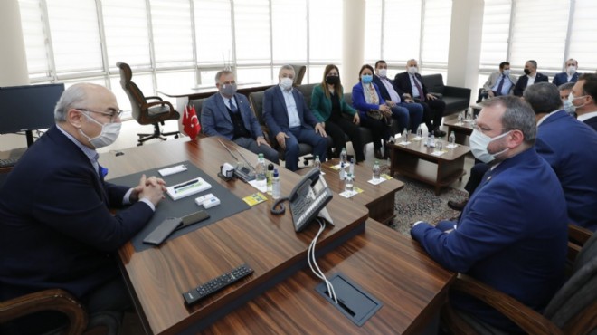Deprem Komisyonu üyelerinden İzmir mesaisi