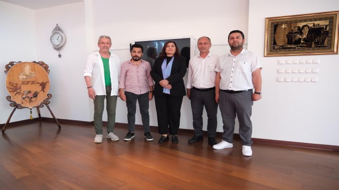 Didim Çalışan Gazeteciler Cemiyeti nden Başkan Çerçioğlu na ziyaret