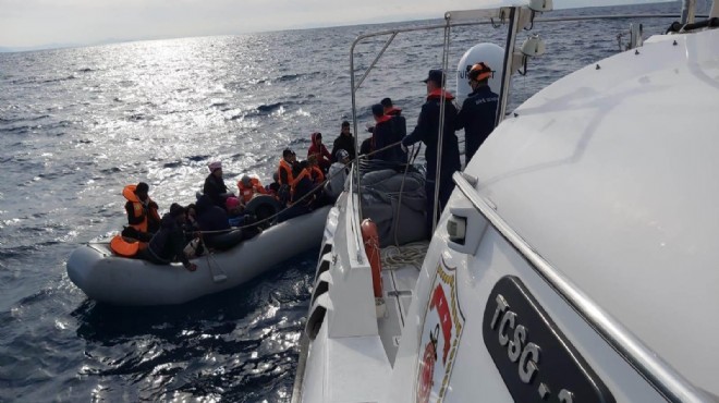 Didim de 34 düzensiz göçmen yakalandı