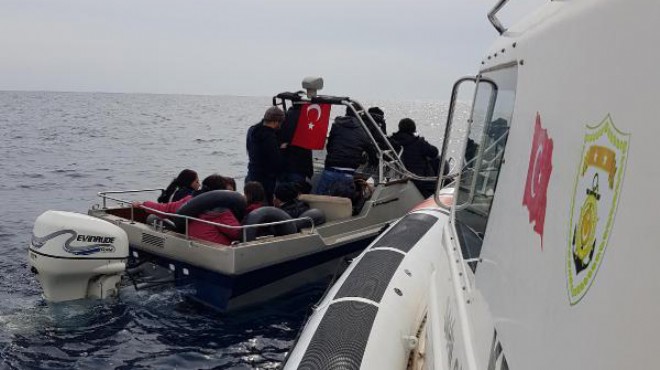 İzmir de 170 düzensiz göçmen yakalandı