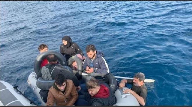 Dikili ve Çeşme de kaçak göçmen operasyonları!