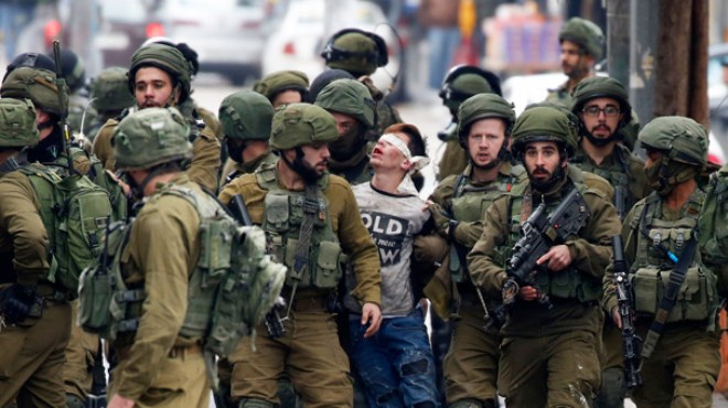 Direnişin sembolü Filistinli ye İsrail den işkence!