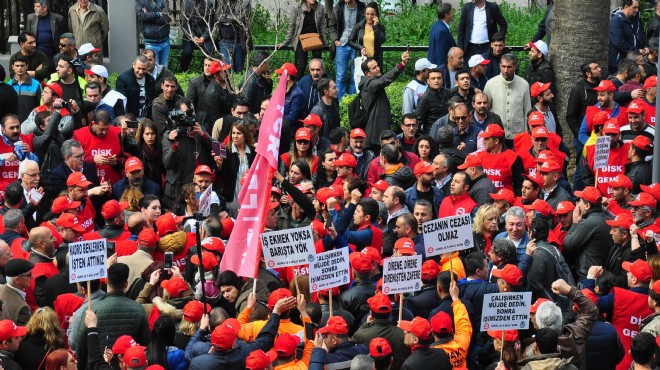 DİSK’ten taşeron düzenlemesi için İzmir de eylem: En geç bir haftada geri dönülmezse bu kez…
