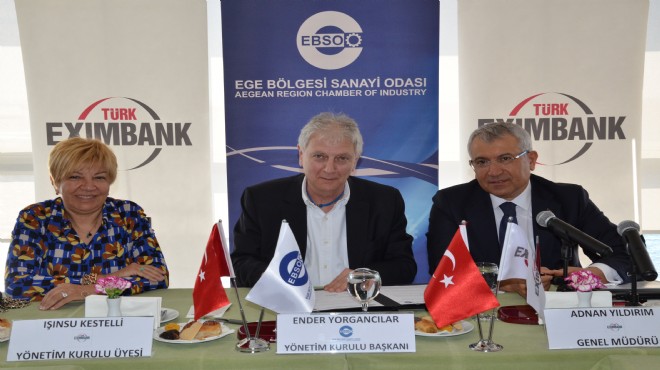 EBSO ile Türk Eximbank tan iş birliği protokolü