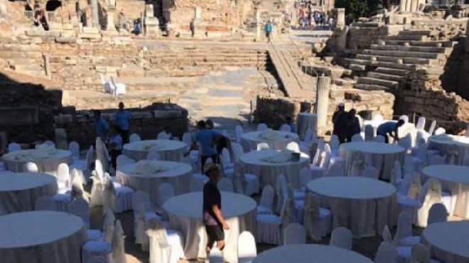 Efes Antik Kent te  düğün  tartışması: O iddialara yanıt!
