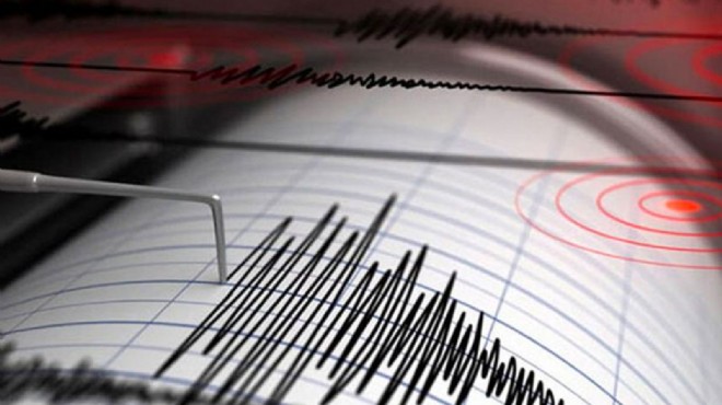 Ege Denizi nde 3.3 büyüklüğünde deprem