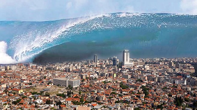 Ege Denizi nde tsunami tehlikesi!