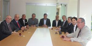  Eski Başkanlar  CHP İzmir e konuk oldu
