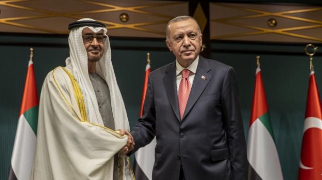 Erdoğan Abu Dabi Veliaht Prensi Nahyan ile görüştü