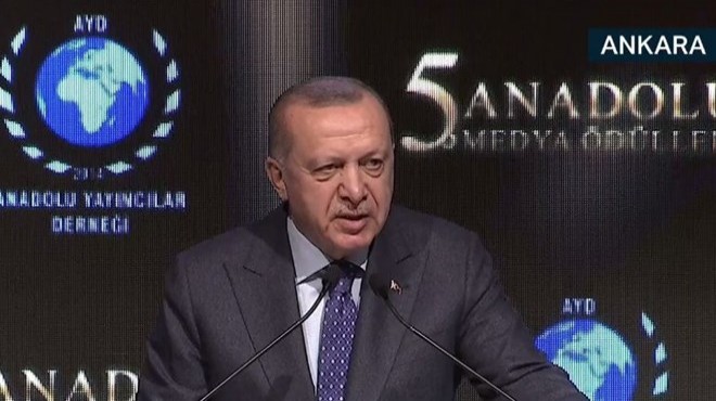 Erdoğan: Bu bir işgal projesidir