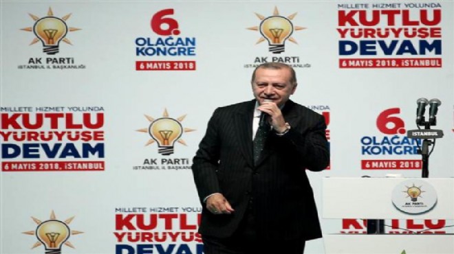 Erdoğan dan AK Parti nin seçim manifestosu