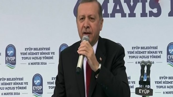 Erdoğan dan Davutoğlu mesajı ve AB ye rest!