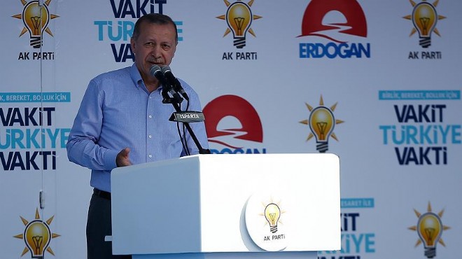 Erdoğan dan İnce ye sert sözler: Senin ne haddine