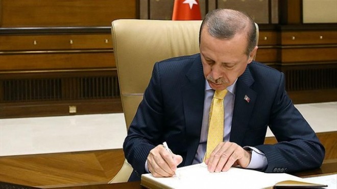 Erdoğan dan İzmir deki üniversiteye Rektör ataması