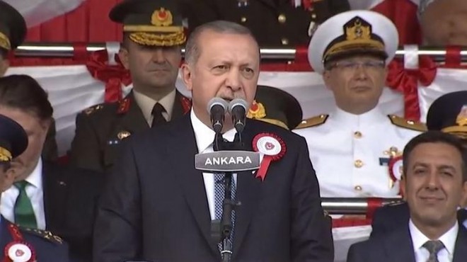 Erdoğan dan kritik Harp Okulları açıklaması!