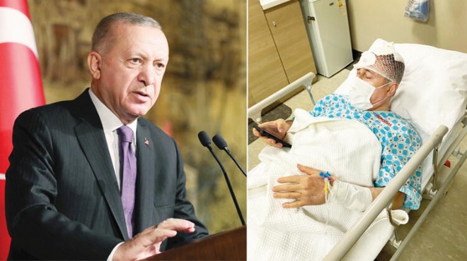 Erdoğan dan Selçuk Özdağ a geçmiş olsun telefonu