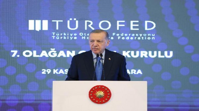 Erdoğan dan turizm mesajı: Ustalık aşamasındayız!