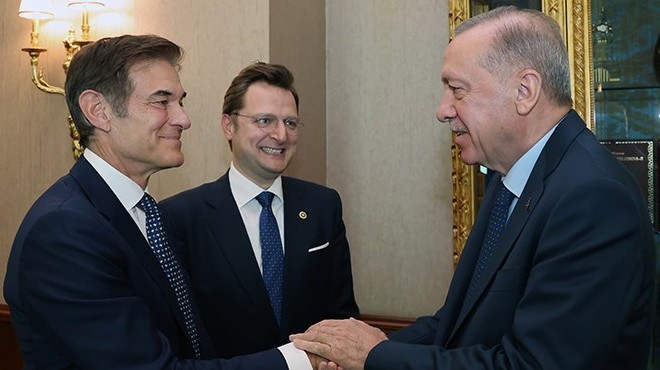 Cumhurbaşkanı Erdoğan, Mehmet Öz ile görüştü