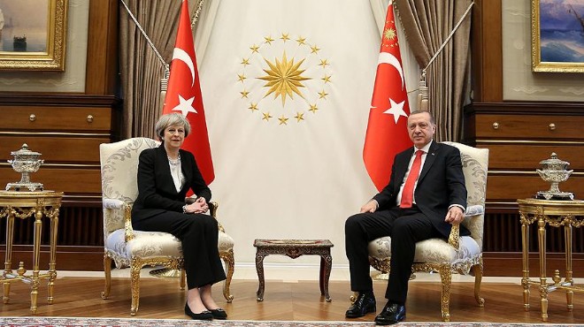 Erdoğan ile May arasında kritik görüşme
