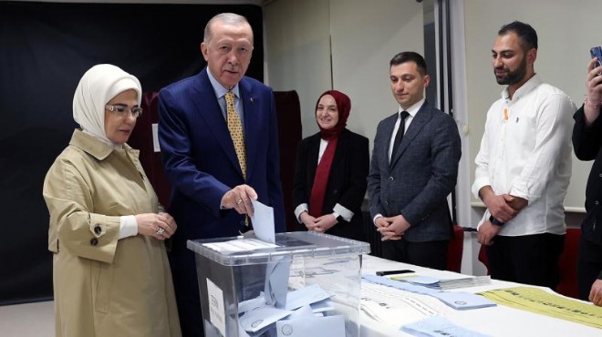 Erdoğan ın oy kullandığı sandıkta Murat Kurum 1 inci çıktı