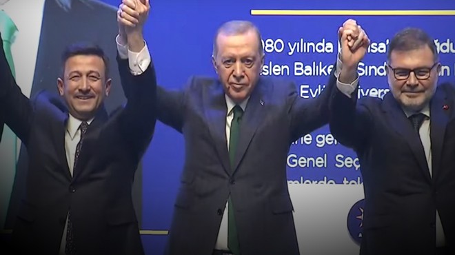 Erdoğan kürsüde elini kaldırdı… AK Parti’nin adayı Hamza Dağ!