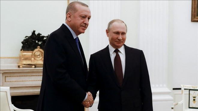 Erdoğan Putin ile Suriye ve koronavirüsü görüştü!