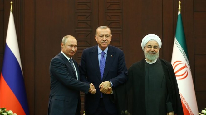 Erdoğan, Putin ve Ruhani yarın Suriye yi görüşecek