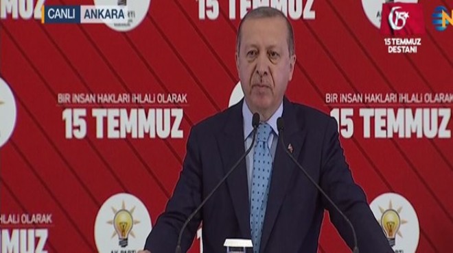 Erdoğan: Ülkemize nobel barış ödülü verilmeli!