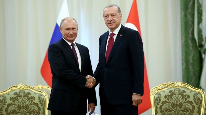 Erdoğan ve Putin den İdlip görüşmesi