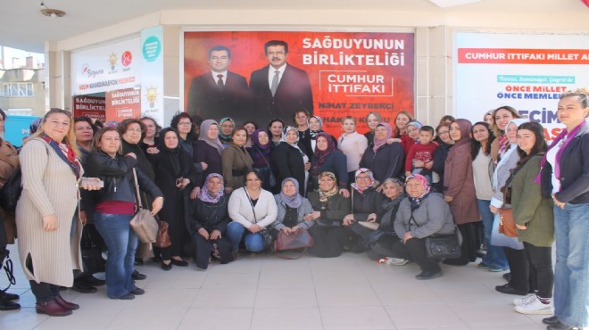 Eş Zeybekci: İzmir hizmet istiyor