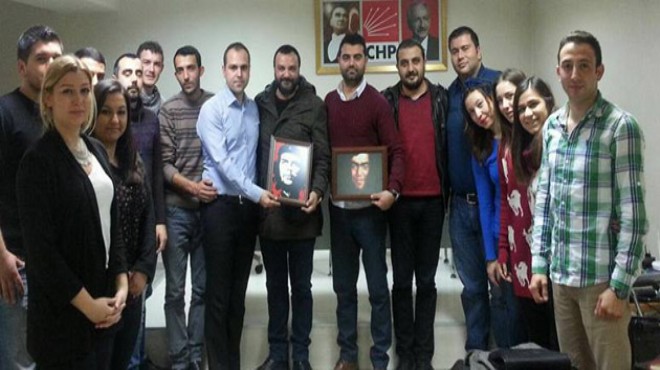 Eski başkanlardan CHP Gençlik Kolları’na ziyaret