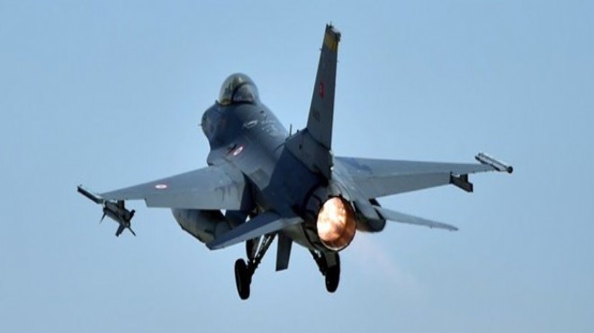 F-16 lar Suriye hava sahasında uçtu