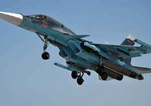 Havadan havaya füze donanımlı Rus uçakları Suriye de 