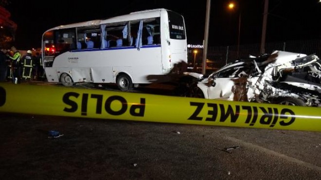 Bursa da feci kaza: 4 ölü, 11 yaralı