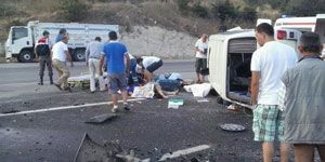 Manisa’da feci kaza: 2 ölü 4 yaralı