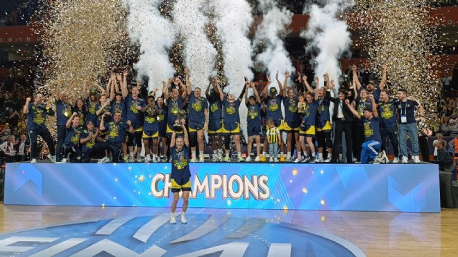 Fenerbahçe üst üste ikinci kez Euroleague şampiyonu!