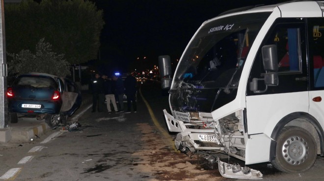 Fethiye de feci kaza: 1 ölü, 5 yaralı!