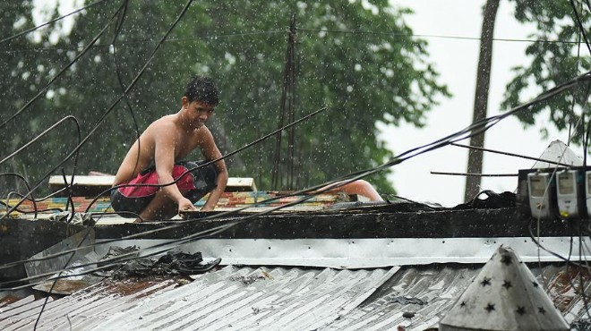 Filipinler de tayfun felaketi: 5 ölü