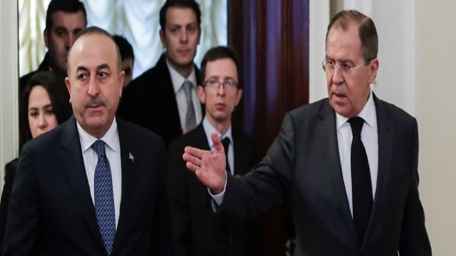 Flaş! Çavuşoğlu ve Lavrov dan ortak açıklama