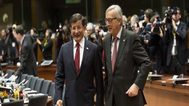 Flaş! Davutoğlu ile Juncker den tele-zirve!