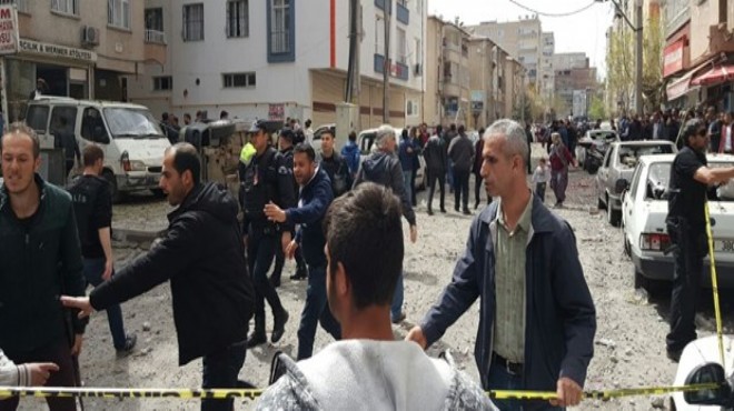 Diyarbakır da patlama: 1 ölü, çok sayıda yaralı