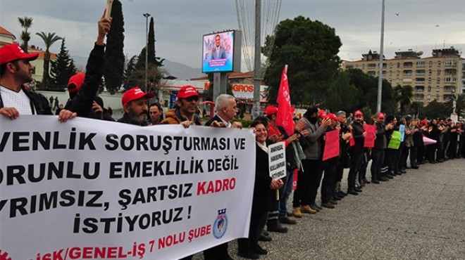 Flaş! İzmir de 2 bin 500 çalışan işsiz kaldı!