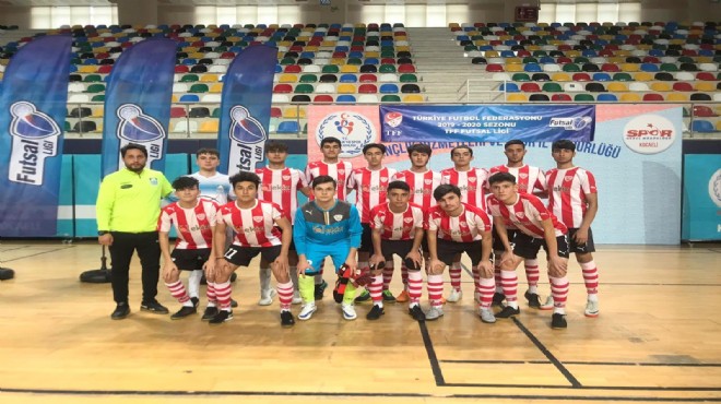 Foçalı gençler TFF Futsal Ligi nde İzmir i temsil ediyor