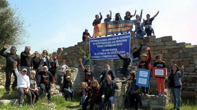 Fosil yakıt karşıtları İzmir de buluştu: Kyme yok olmasın!